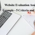 Website Evaluation Assignment Example – 5 Criteria and Checklist