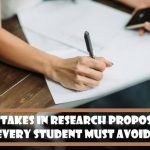 Mistakes in Research Proposal Every Student Must Avoid