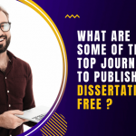 Some of The Top Journals to Publish Dissertation Free