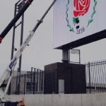 Hanging business signs Tinley Park