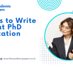 Six Steps to Write a Great PhD Dissertation